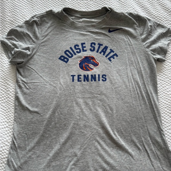 Nike Tops - EUC Women’s Nike Gray Boise State Tennis Tee  medium